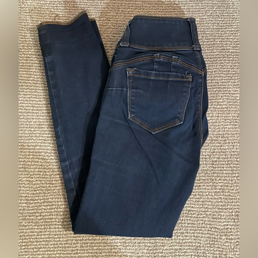 Wax jeans skinny Butt I love you! denim jeans